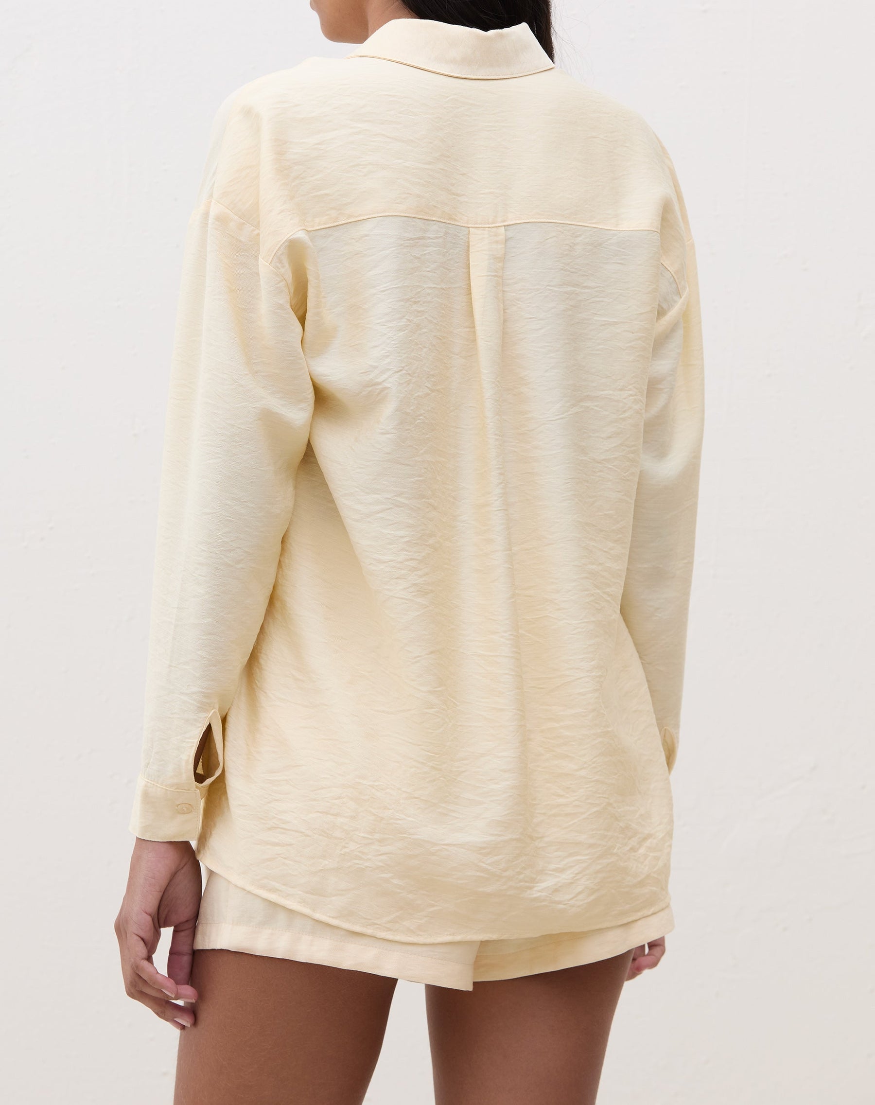 Camisa Manga Longa - Manteiga
