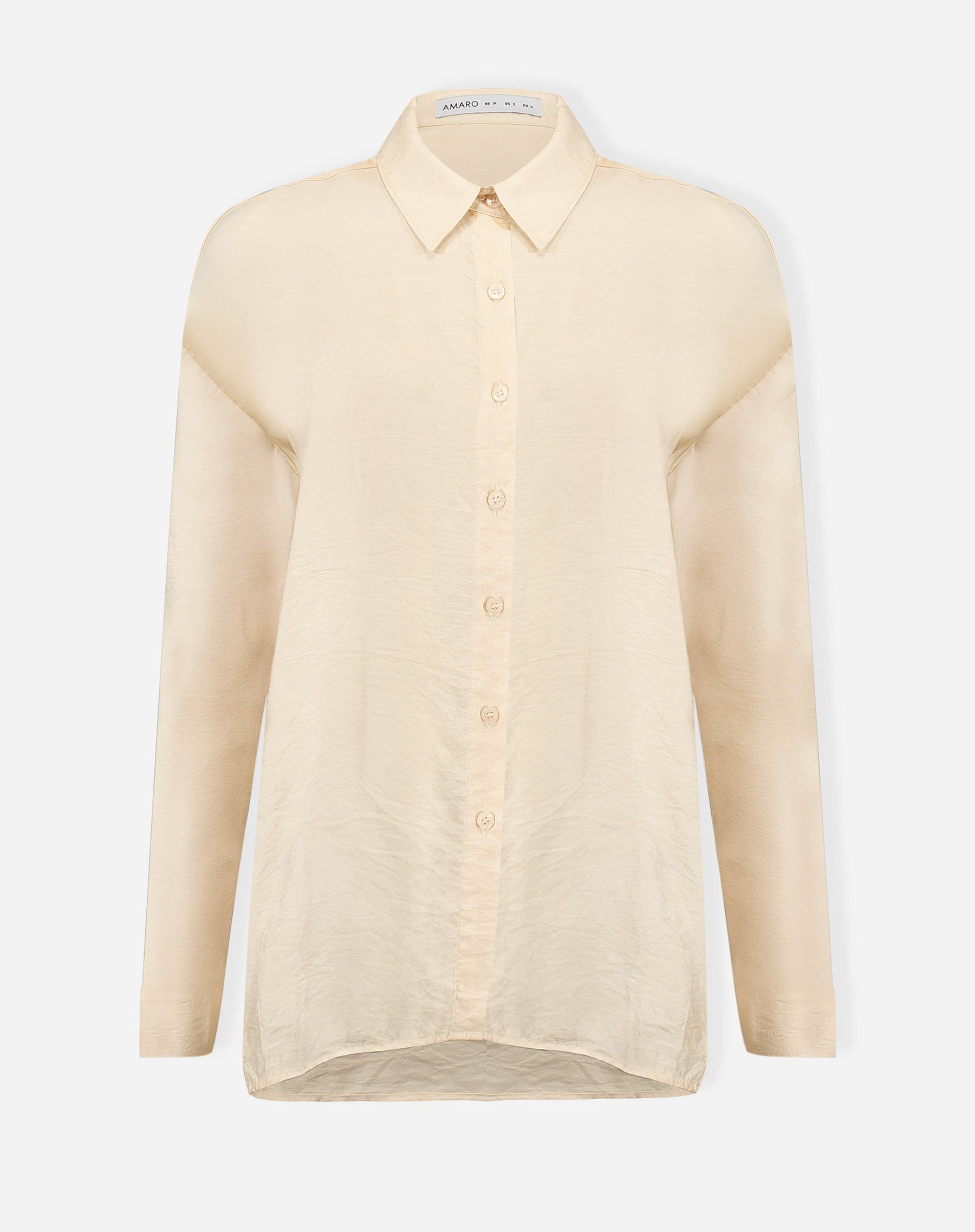 Camisa Manga Longa - Manteiga