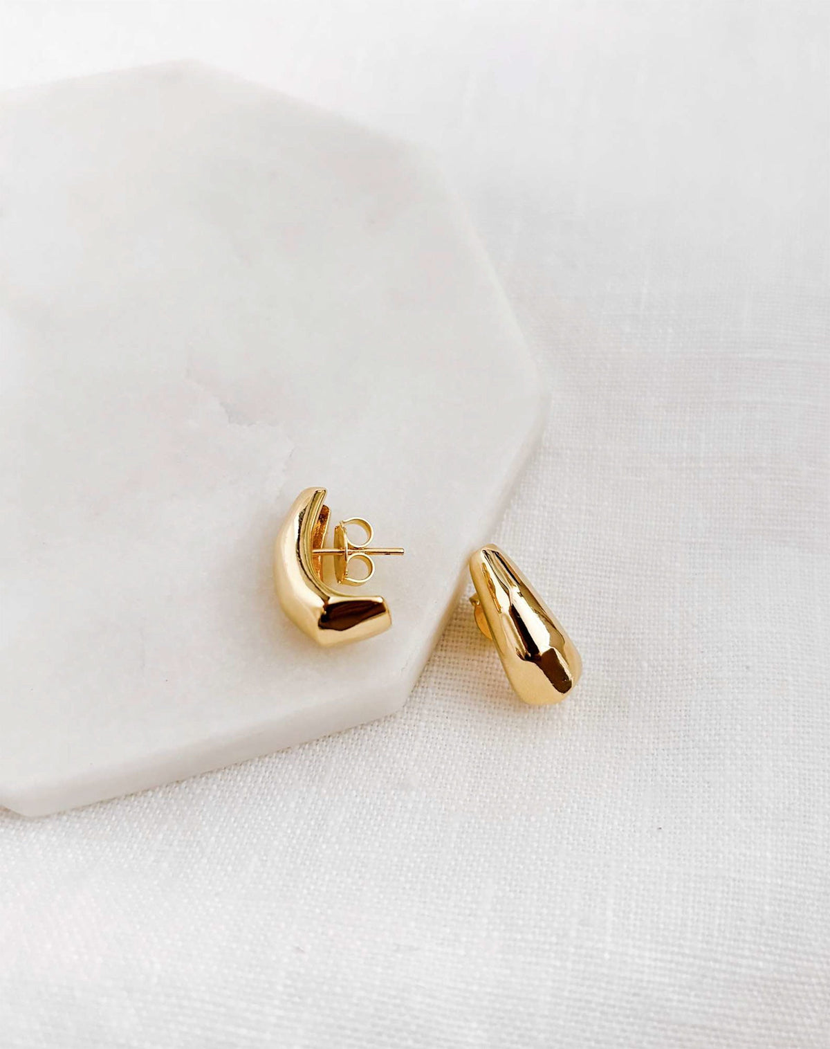 Ear Hook Diamond - Dourado