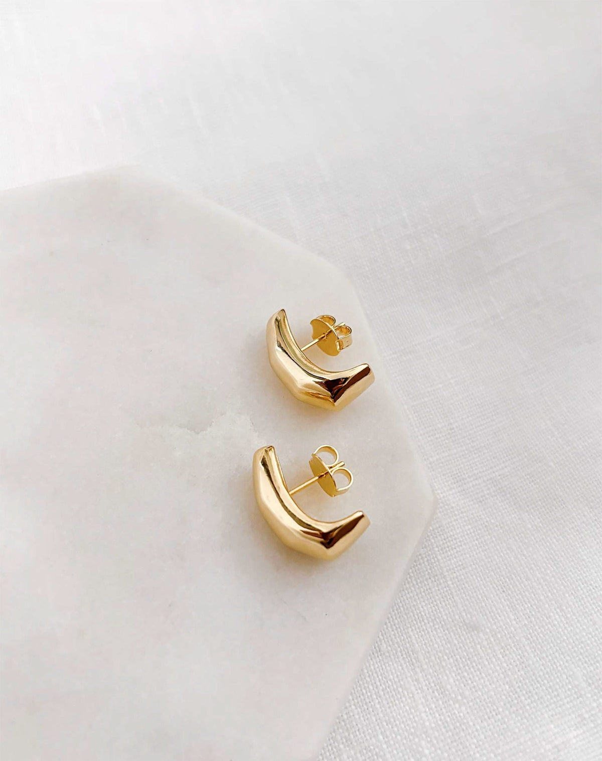 Ear Hook Diamond - Dourado