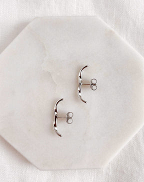 Ear Hook Torcido - Prata