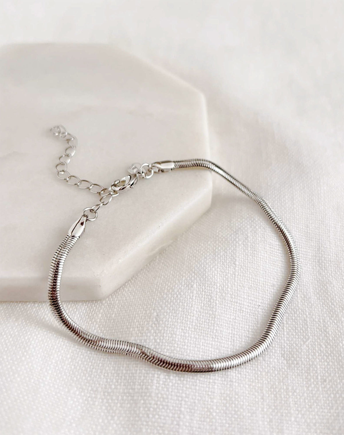 Pulseira Snake - Prata