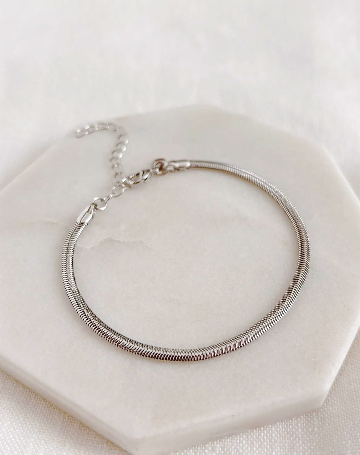 Pulseira Snake - Prata