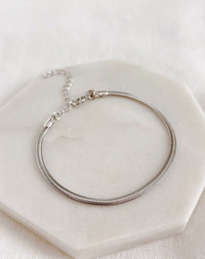 Pulseira Snake - Prata