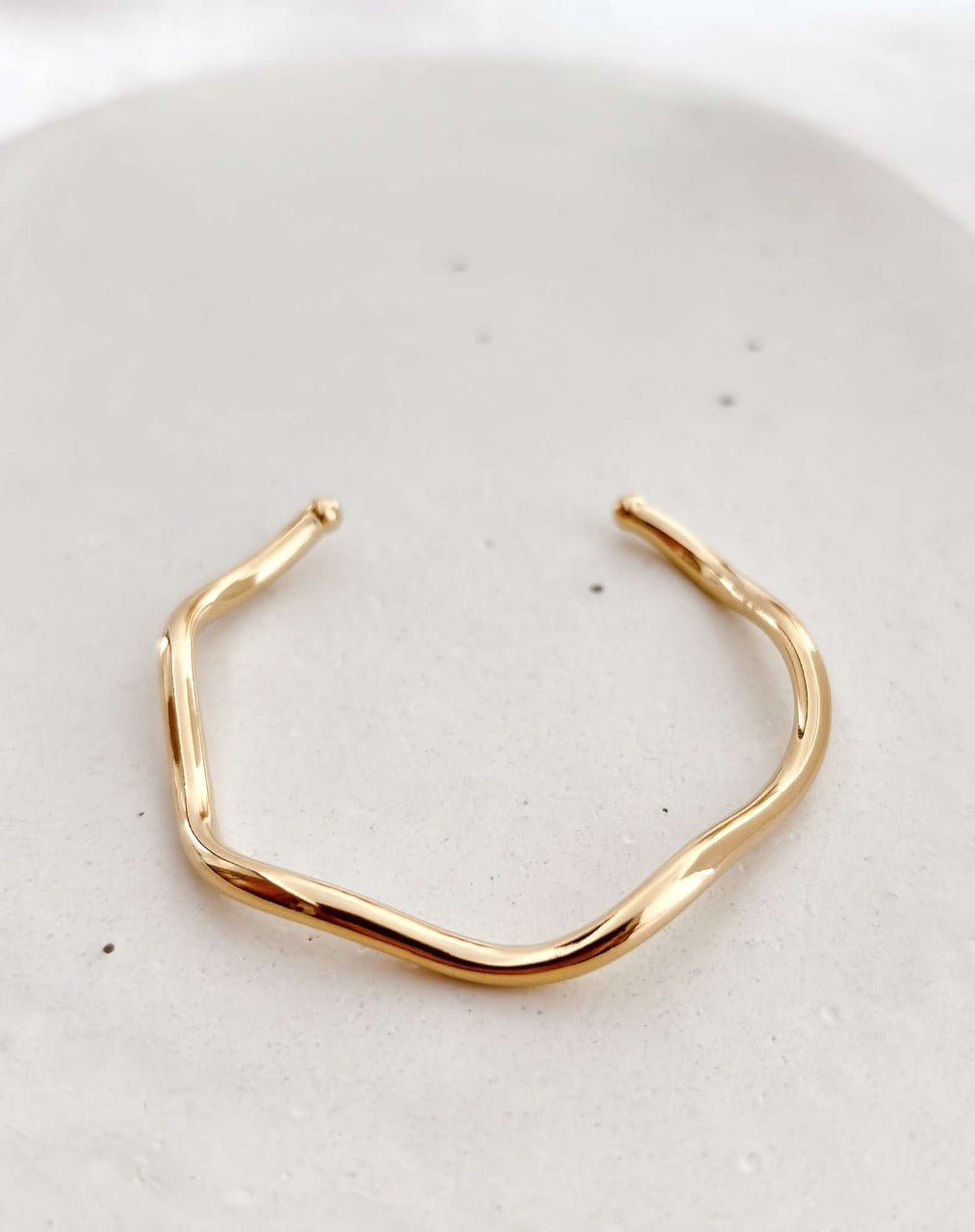 Bracelete Wave - Dourado - Dourado